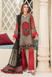 D-03 Dark Daisy Maryams Chiffon Collection 2021