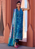 Farah Talib Aziz Moanna Teal Suay Lawn Collection 2024