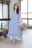 Azure FairyGlow Eid Ensembles Hania Amir Embroidered3pcs Festive Collection