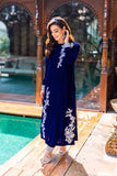 Azure Floral Bells 4 Velvet WinterCollection