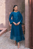 Azure HydrangeaHues Embroidered Festive Collection