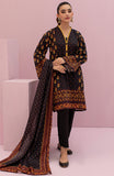 Orient OTL 22-097 Black Meher Printed Lawn 2022