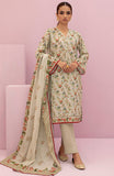 Orient OTL 22-121 Beige Meher Printed Lawn 2022