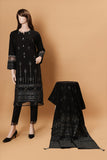 Saya Black Jaquard 3 Piece