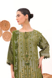 Alkaram JC 05 23 Olive Green Jaquard Cotton Collection