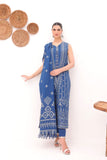 Alkaram JC 09 23 Blue Jaquard Cotton Collection