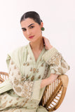 Alkaram JC 12 23 Light Green Jaquard Cotton Collection