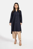 Maria B Shirt Navy Blue MB-EF23-11 Basics Shirts