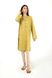 Maria B Shirt Olive Green MB-EF23-196 Basics Shirts