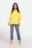 Maria B Shirt Yellow MB-EF23-31 Basics Shirts