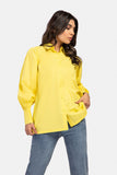 Maria B Shirt Yellow MB-EF23-31 Basics Shirts