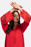 Maria B Shirt Red MB-EF23-50 Basics Shirts