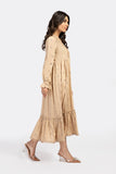 Maria B Shirt Beige MB-EF23-66 Basics Shirts