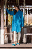 Maria B Shirt Blue MB-EF23-72 Basics Shirts
