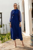 Maria B Shirt Blue MB-F23-217 Basics Formal