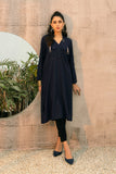 Maria B Shirt Navy Blue MB-W22-115 Basics Shirts