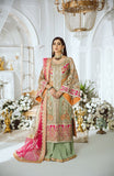 Maryum & Maria MFD-0004-Happy Harvest Luxury Chiffon Dress