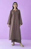 Orient NRDS-23-102-U-D-brown Monochrome Printed Lawn Collection