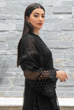 Mushq Riya Zeenat Black & White Dress