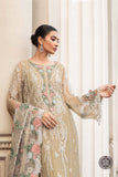 Maria B MPC-23-101-Coffee Chiffon Collection