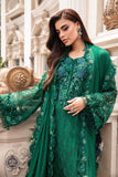 Maria B MPC-23-108-Emerald Green Chiffon Collection