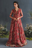 Mushq Ruby Radiance Mystique Luxury Pret Printed Organza