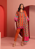 Alkaram MS-06-23-Orange Mid Summer Collection