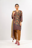 Alkaram MS-07-23-Mustard/Yellow Mid Summer Collection