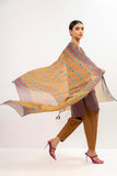 Alkaram MS-07-23-Mustard/Yellow Mid Summer Collection