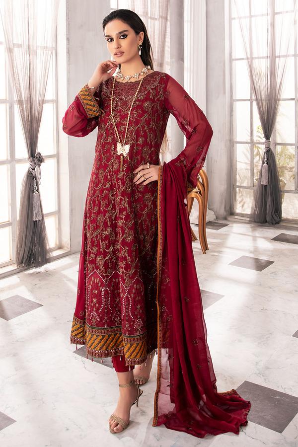 Motifz 2652 Merlot Bemberg Chiffon 2021