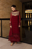 Azure Mookaite Eid Collection Hania Amir Luxe Hand Embellished 3pcs Festive Collection