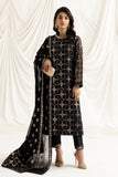 Alizeh 04A-Nazik(Black) Dua Chiffon Collection
