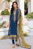 Saadia Asad NLCL22-D3-A Noor Chickenkari Lawn  2022