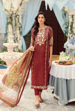 Noor Nprint22-d1-a Celestial Luxury Chiffon 2022