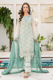 D-04 Nile Mint Maryams Chiffon Collection 2021