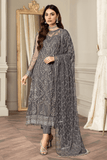 Zarif Storm Grey Mehroz Collection 2022