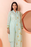 Bonanza Satrangi L Green Lawn Suit Rsk223p56 Eid Pret 2022