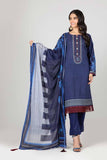 Bonanza Satrangi RSO213P52 N BLUE Summer Lawn 2021