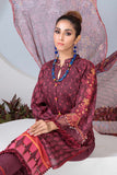 Bonanza Satrangi Rsr223p70 Maroon Eid Prints 2022