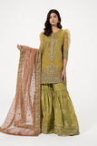 Maria B SF-EA23-29-OliveGreen Luxury Casual Prets Vol 2