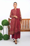 Alkaram Studio SS-15.1-23-2-Maroon Summer Lawn Vol 2