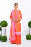 Alkaram Studio SS-40.1-23-2-Orange Summer Lawn Vol 2