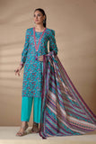Bonanza Satrangi Turqs Cotton (SWO223P64B) Winter Collection 2022