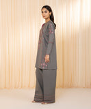 Sapphire U2TE-LX23V10-4 - 3 Piece - Embroidered Cotton Satin Suit Festive 2 Collection