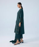 Sapphire U2TE-LX23V6-10 3 Piece Embroidered Cotton Satin Suit Winter Collection