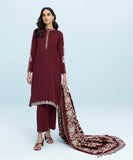 Sapphire U3PE-ST23V9-17 3 Piece Embroidered Khaddar Suit Winter Collection