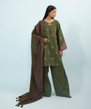 Sapphire U3PE-ST23V9-22 3 Piece Embroidered Khaddar Suit Winter Collection