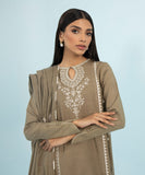 Sapphire U3PE-ST23V9-28 3 Piece Embroidered Khaddar Suit Winter Collection