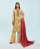 Sapphire U3PE-ST23V9-36 3 Piece Embroidered Dobby Suit Winter Collection