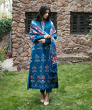 Sapphire U3PE-ST23V9-41 3 Piece Embroidered Jacquard Suit Winter Collection
